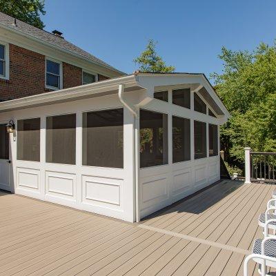 screened porch exterior